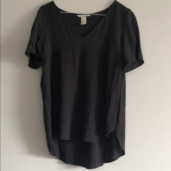 H&M Grey Blouse - Picture 1 of 3